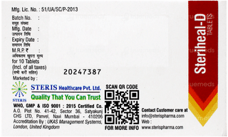 Steriheal D Tablet 10